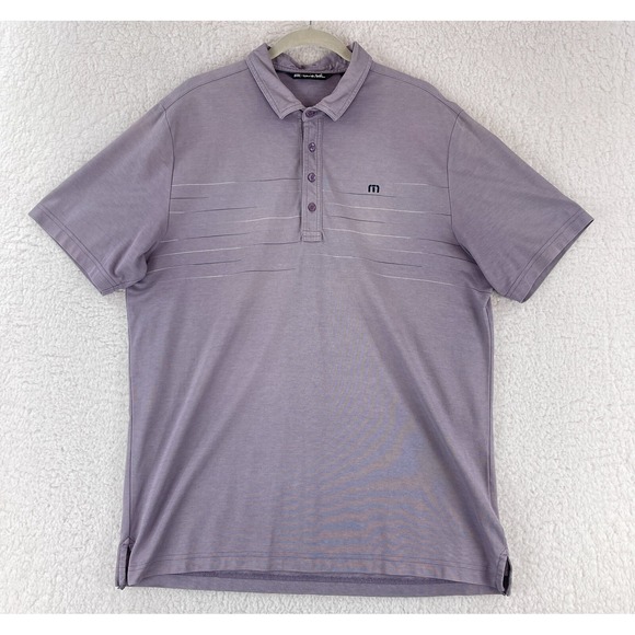 Travis Mathew Other - Travis Mathew Performance Golf Polo Shirt Men Size XL Purple Short Sleeve Casual